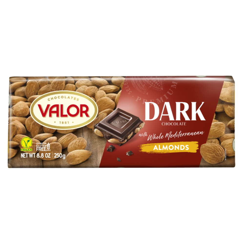 Tamna čokolada s bademima